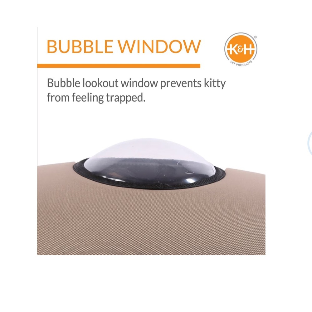 EZ Mount Bubble Pod Cat Window Perch - Picture 2 of 7